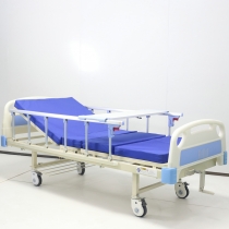 Single Manual Crank Care Bed 