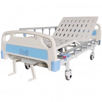 Two Manual Crank Care Bed 