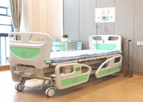 Luxury Two Manual Crank  Care Bed 